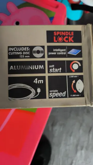 NUEVA Amoladora Radial 1200W