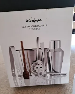 Set de Coctelería El Corte Inglés 7 Piezas
