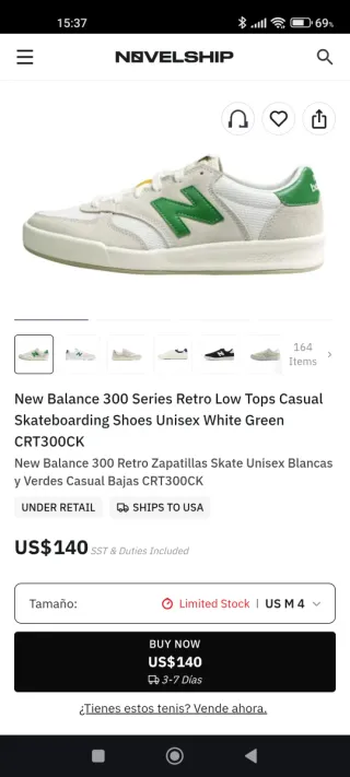 New Balance 300 Retro UNIXES.  Talla 42