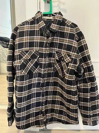 Camisa cuadros con forro