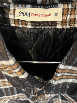 Camisa cuadros con forro