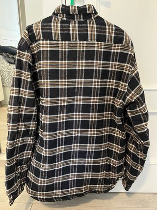 Camisa cuadros con forro