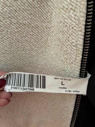 Abrigo Stradivarius Beige Talla L