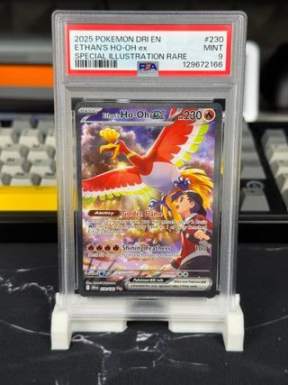 Pokemon Ho-Oh EX 230 PSA 9 Special Illustration Ra