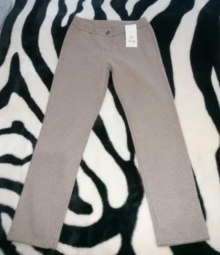 Pantalón Top Trendy Beige Talla L