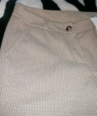 Pantalón Top Trendy Beige Talla L