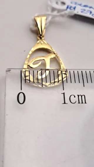 Colgante Letra J Oro 18k
