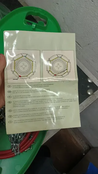 Catene da neve Weissfells con manuali