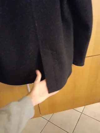 Cappotto Sisley nero taglia M