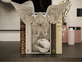 Separatore di libri Stranger Things Vecna e Demogorgon