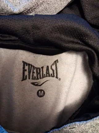 Felpa con cappuccio Everlast grigia