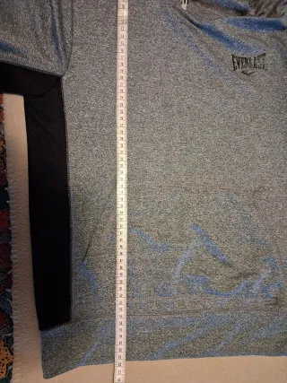 Felpa con cappuccio Everlast grigia