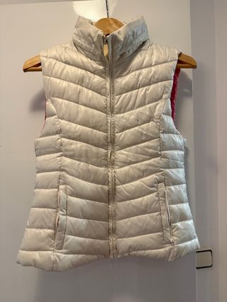 Chaleco blanco niña
