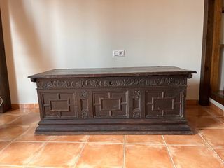 Arcón Baúl Madera Antiguo