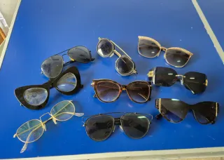 Lotto di 9 Vari Occhiali da Sole