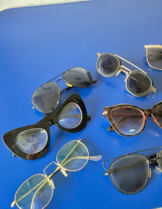 Lotto di 9 Vari Occhiali da Sole