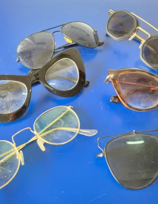 Lotto di 9 Vari Occhiali da Sole