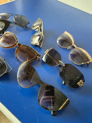 Lotto di 9 Vari Occhiali da Sole