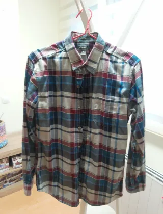 Camisa Eddie Bauer cuadros L