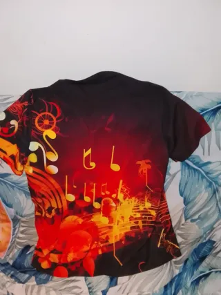 Camisa Hombre Talla S Diseño Musical