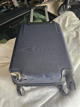 Maleta de viaje azul/gris.m.50. 30 .20