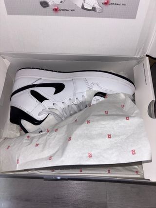 Nike Jordan 1 Blanco y Negro