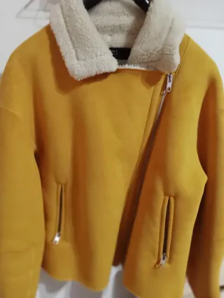 Giacca invernale donna gialla