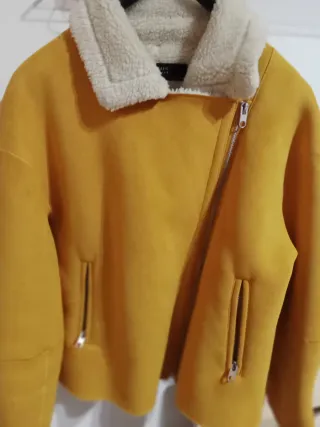 Giacca invernale donna gialla