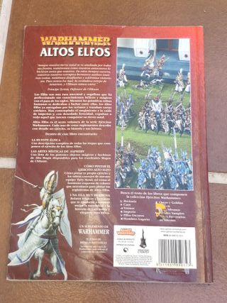 Codex Warhammer Altos Elfos