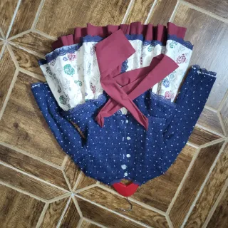 Vestido niña cuadros tartán y diadema