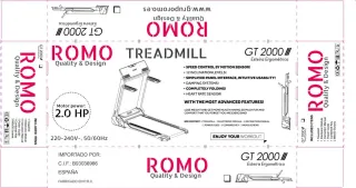 Cinta de correr ROMO