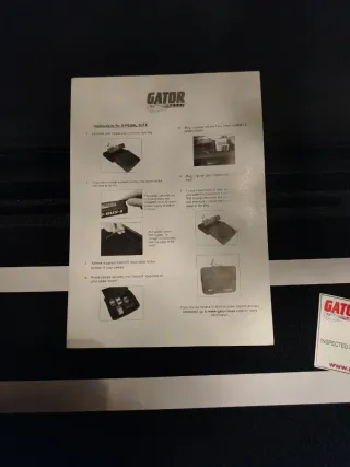 Gator Pedal Tote Pro custodia per pedali