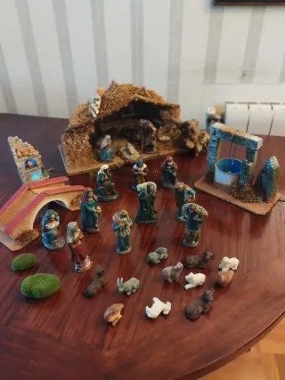 Nacimiento Belén Figuras y Portal