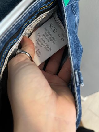 Pantalones vaqueros azules