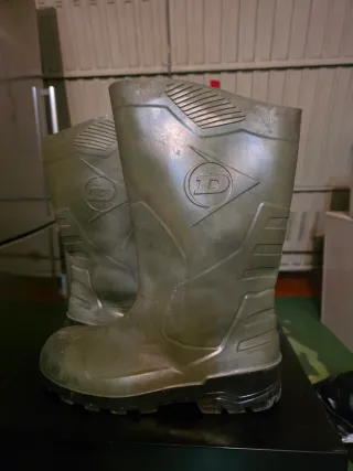 Botas de agua antideslizante y seguridad Dunlop