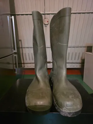 Botas de agua antideslizante y seguridad Dunlop