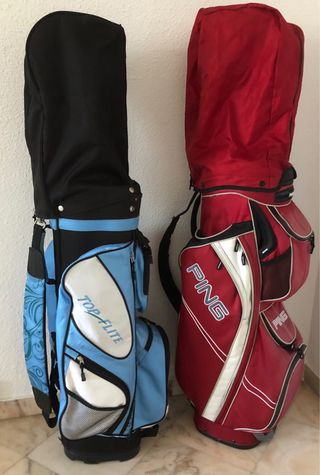 Bolsas de golf PING y Top Flite