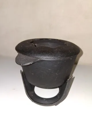 Olla Fondue Hierro Fundido con utensilios