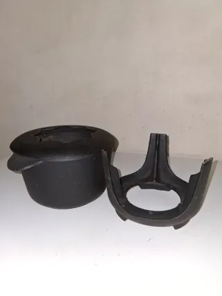 Olla Fondue Hierro Fundido con utensilios