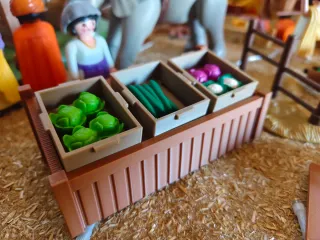 Puesto Mercado Playmobil Custom Verduras