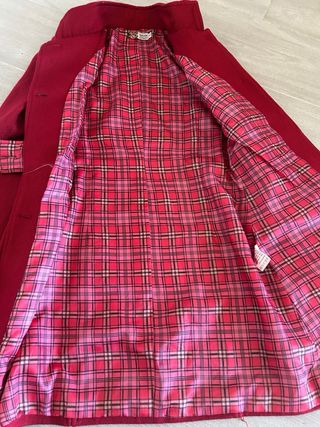 Chaqueta roja elegante