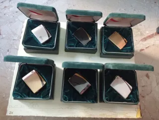 Set 6 Accendini Lusso WINJET con Custodia