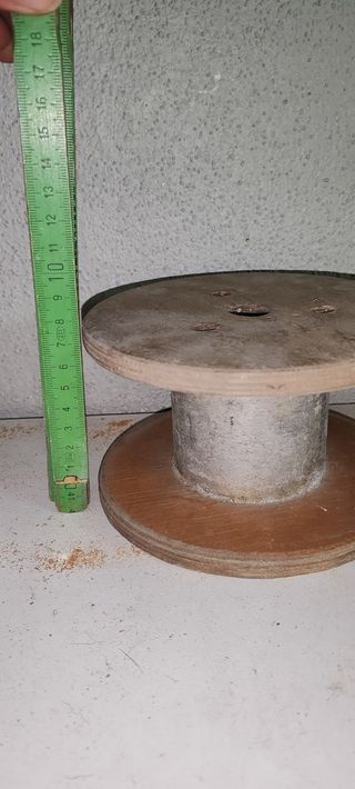 2 Bobines Pequenas Madeira DIY