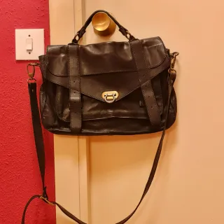 Bolso Vera Pelle Negro Piel