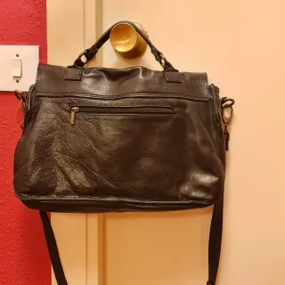 Bolso Vera Pelle Negro Piel