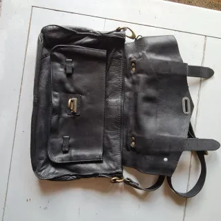 Bolso Vera Pelle Negro Piel