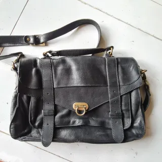 Bolso Vera Pelle Negro Piel
