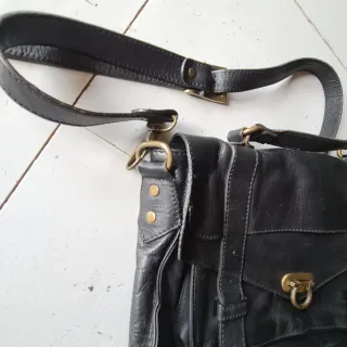 Bolso Vera Pelle Negro Piel
