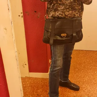Bolso Vera Pelle Negro Piel