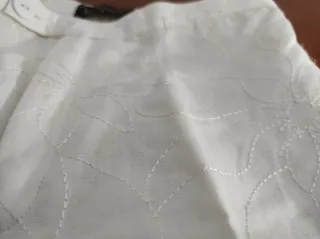 Pantalones blancos de vestir